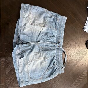 Maurices Light Blue Women's Cargo Shorts